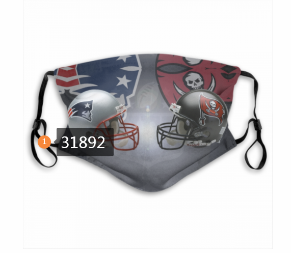NFL Tampa Bay Buccaneers 602020 Dust mask with filter